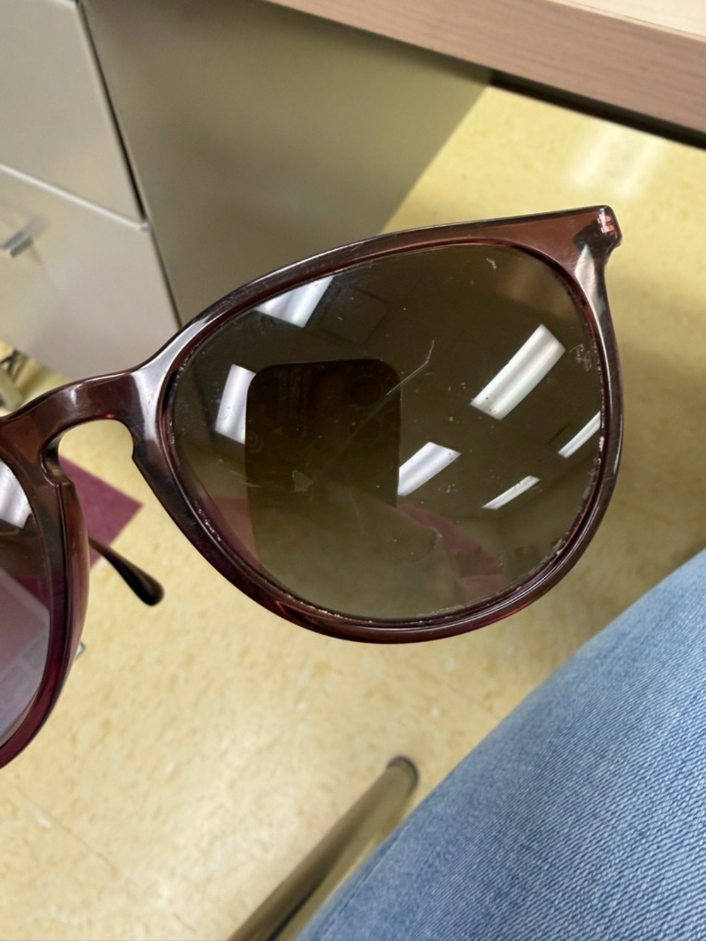 Ray-Ban Brown Sunglasses - Picture 9 of 9